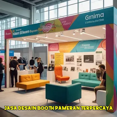 Booth Pameran Kreatif untuk Festival Musik Semarang